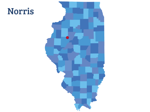 Norris, IL – Population 209